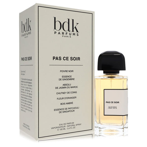 Bdk Pas Ce Soir Eau De Parfum Spray (Unisex) By Bdk Parfums