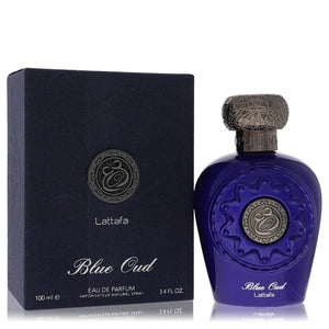 Lattafa Blue Oud Eau De Parfum Spray (Unisex) By Lattafa