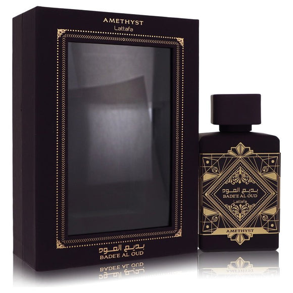 Amethyst Badee Al Oud Eau De Parfum Spray (Unisex) By Lattafa