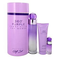 Perry Ellis 360 Purple Gift Set By Perry Ellis